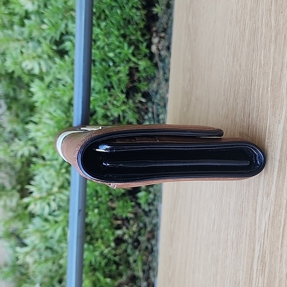 L.A.M.B. Brown Black and White Wallets with Structured Design - Picture 5 of 14